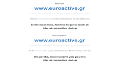 Desktop Screenshot of euroactive.gr